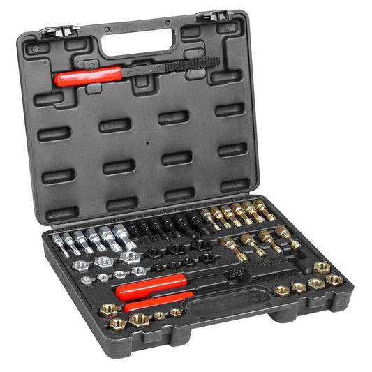 ✨🪛Werkzeugsatz zur Reparatur von Schrauben- und Mutterngewinden – Reparieren, Rost entfernen, Entgraten