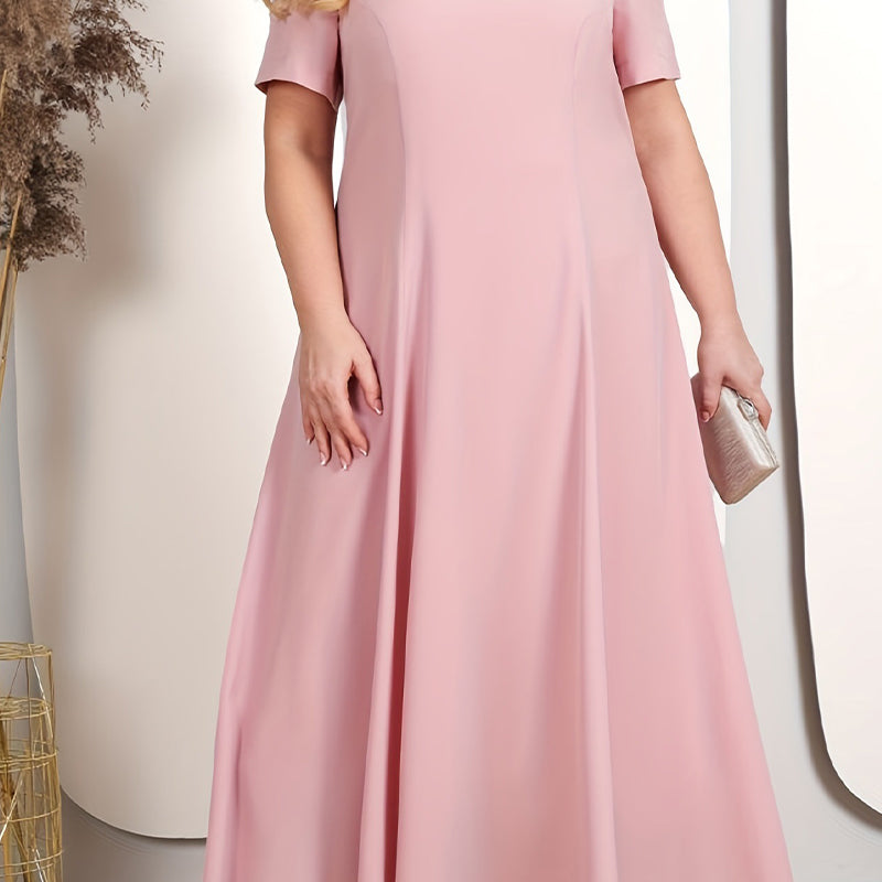 👗💃 50% RABATT! Unifarbenes Damenkleid mit bestickter Jacke aus Spitze – Elegant, feminin & perfekt für festliche Anlässe ✨