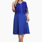 👗💃 50% RABATT! Unifarbenes Damenkleid mit bestickter Jacke aus Spitze – Elegant, feminin & perfekt für festliche Anlässe ✨