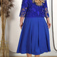 👗💃 50% RABATT! Unifarbenes Damenkleid mit bestickter Jacke aus Spitze – Elegant, feminin & perfekt für festliche Anlässe ✨