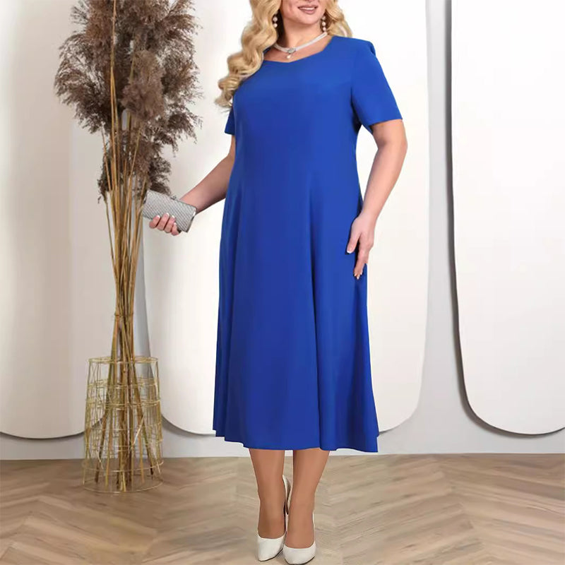 👗💃 50% RABATT! Unifarbenes Damenkleid mit bestickter Jacke aus Spitze – Elegant, feminin & perfekt für festliche Anlässe ✨