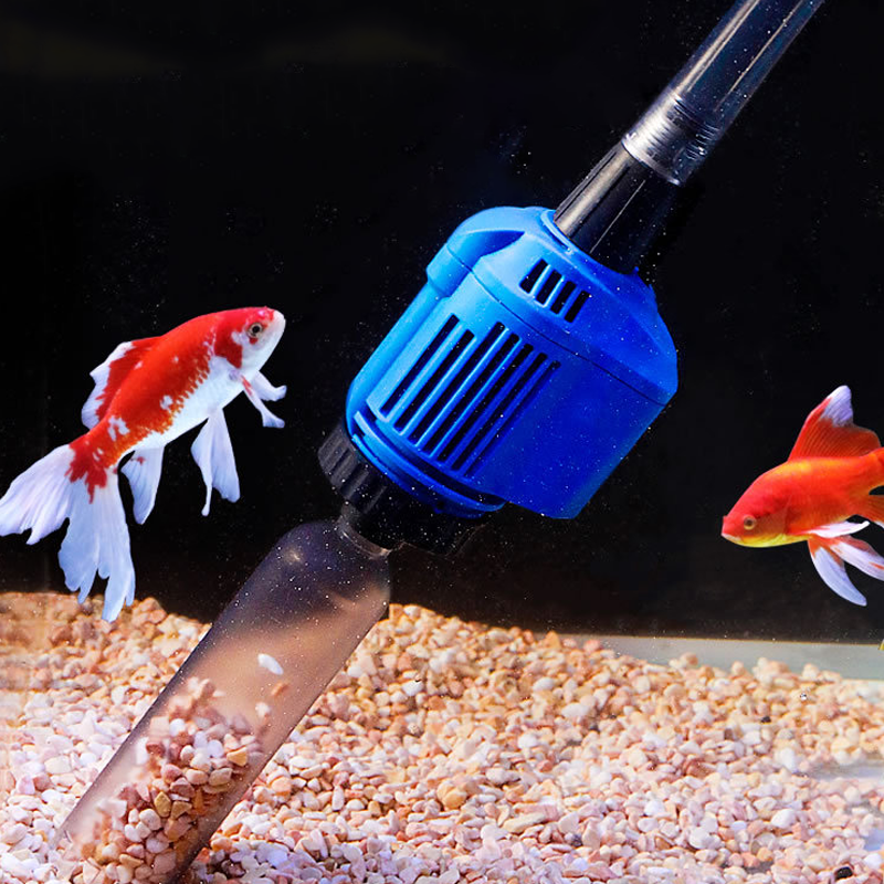 🐟🪸Elektrischer Saugnapf-Aquarium-Wasserwechsler-Filterreiniger