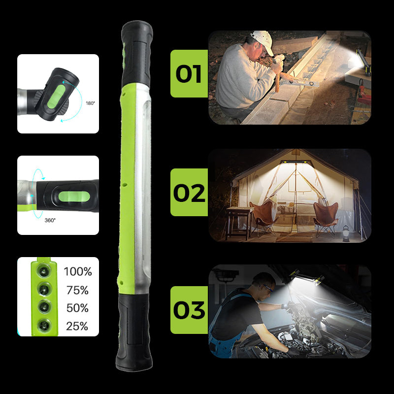 🔥JETZT 50 % RABATT!🔥 🔦 Vielseitige LED-Arbeitsleuchte mit Magnetfuß 💡🎁