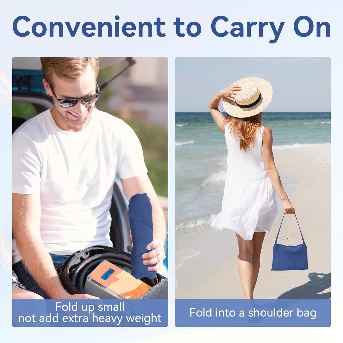 🏖️🌞 2026 NEUHEIT! Sonnenliegetuch in Tasche mit Aufbewahrungstasche – 50% RABATT! 🌊✨ Ultra-kompakt, saugstark & perfekt für Strand, Pool & Reise