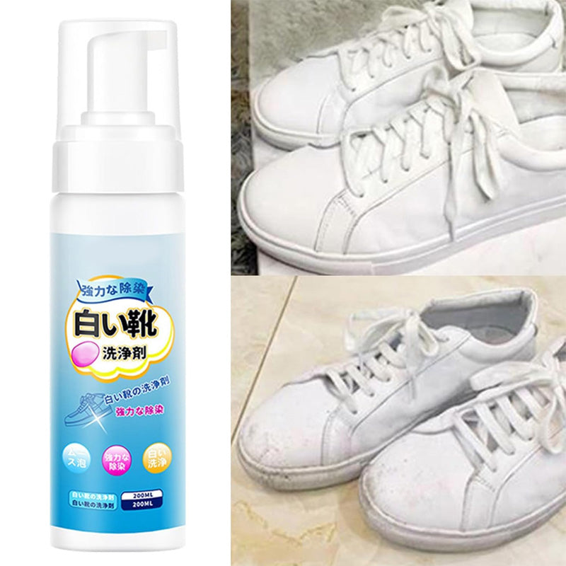 👟✨ 50% RABATT! Universeller tragbarer Schaumreiniger für Schuhe ohne Nachspülen – Reinigt, desinfiziert & trocknet in Sekunden 🧽