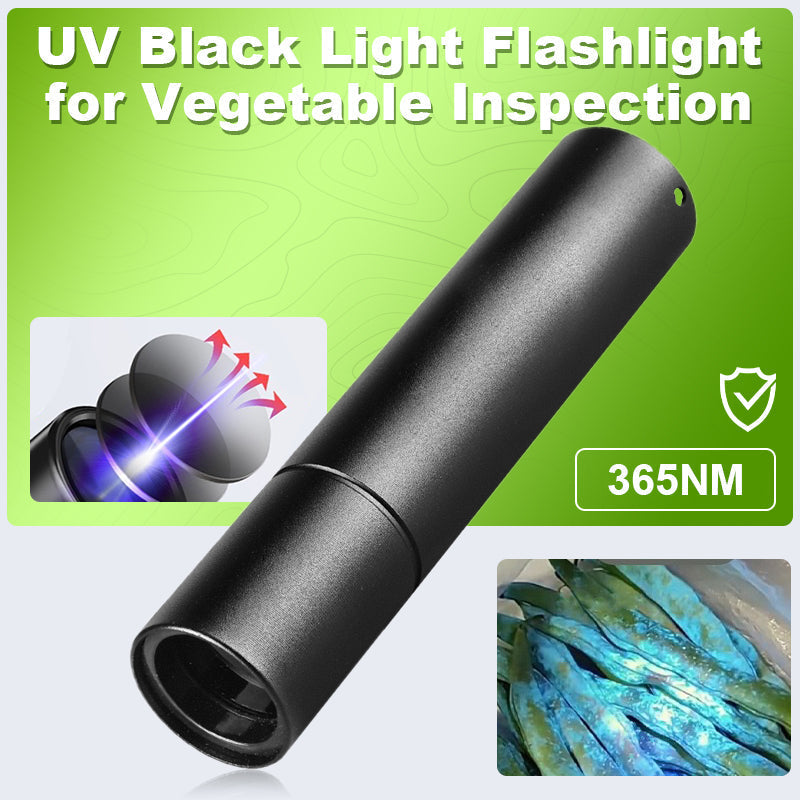 🌟 2 kaufen, 1 gratis dazu! 🔦🌿 UV-Schwarzlichtlampe zur Inspektion von Gemüse