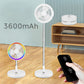 🍃✨ 50% RABATT! Wiederaufladbarer & faltbarer Mini-Ventilator – Kompakt, leise & perfekt für Reisen, Büro & heiße Tage 🔋