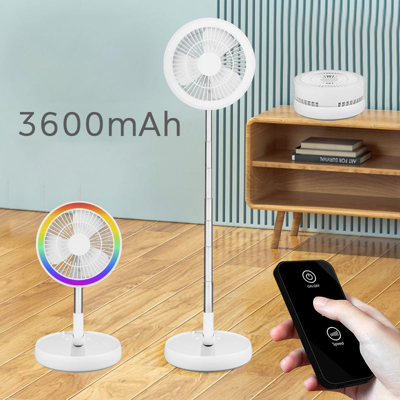 🍃✨ 50% RABATT! Wiederaufladbarer & faltbarer Mini-Ventilator – Kompakt, leise & perfekt für Reisen, Büro & heiße Tage 🔋