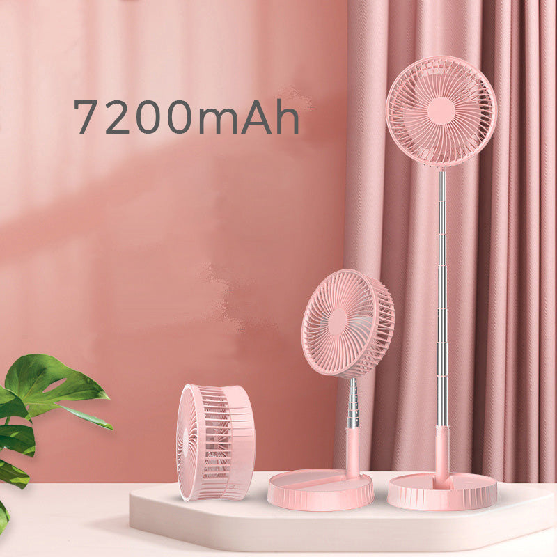 🍃✨ 50% RABATT! Wiederaufladbarer & faltbarer Mini-Ventilator – Kompakt, leise & perfekt für Reisen, Büro & heiße Tage 🔋
