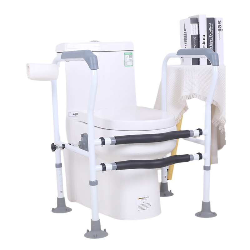 🔥 50% RABATT! 🚽 Senioren Toilettenstützgriff – Höhenverstellbare Aufstehhilfe mit Rutschfesten Armlehnen | Sicher & Komfortabel 🛡️