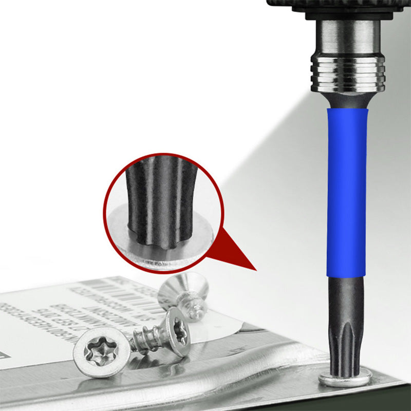 🧲 Magnetischer Schraubendreher-Set mit Phillips & Torx – 15-teilig | Robuste Bits + Schnellwechsel-System ⚡