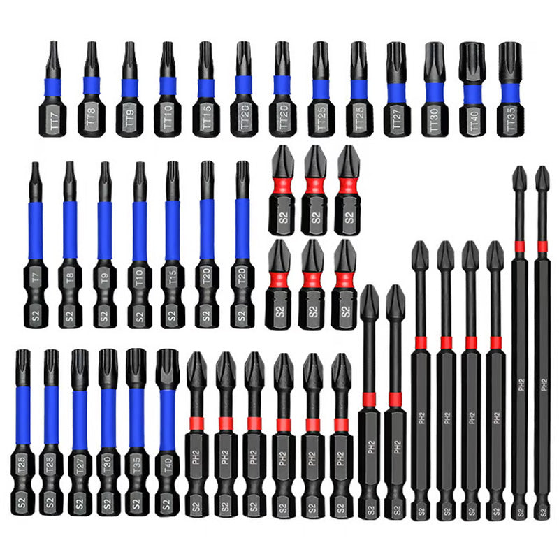 🧲 Magnetischer Schraubendreher-Set mit Phillips & Torx – 15-teilig | Robuste Bits + Schnellwechsel-System ⚡