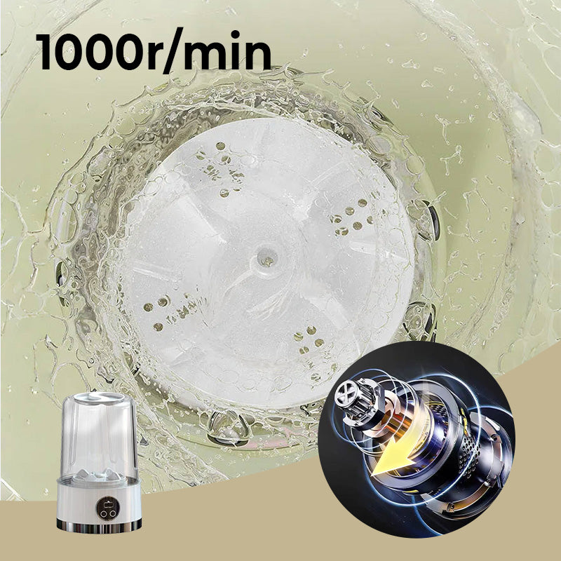 🔥Limitierter Verkauf 50% Rabatt🔥Tragbare automatische Mini-Waschmaschine