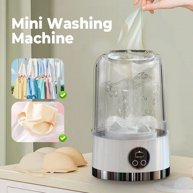 🔥Limitierter Verkauf 50% Rabatt🔥Tragbare automatische Mini-Waschmaschine