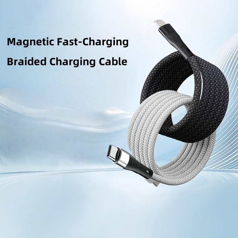⏳Kaufen Sie 1 und erhalten Sie 1 gratis für eine begrenzte Zeit⏰Multikompatibles magnetisches Schnelllade-Geflecht-Ladekabel