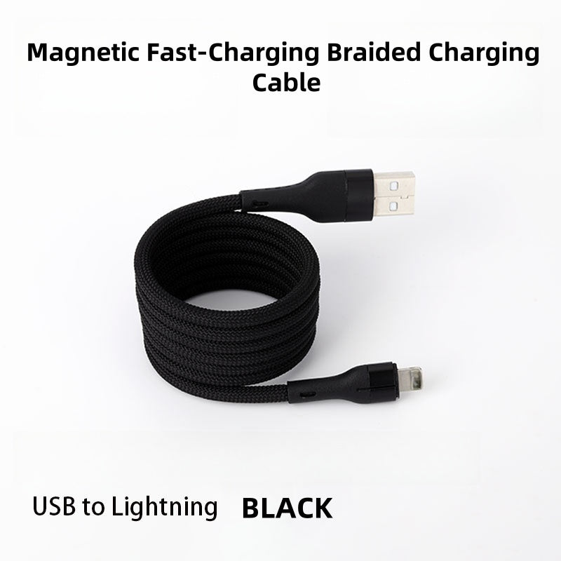 ⏳Kaufen Sie 1 und erhalten Sie 1 gratis für eine begrenzte Zeit⏰Multikompatibles magnetisches Schnelllade-Geflecht-Ladekabel