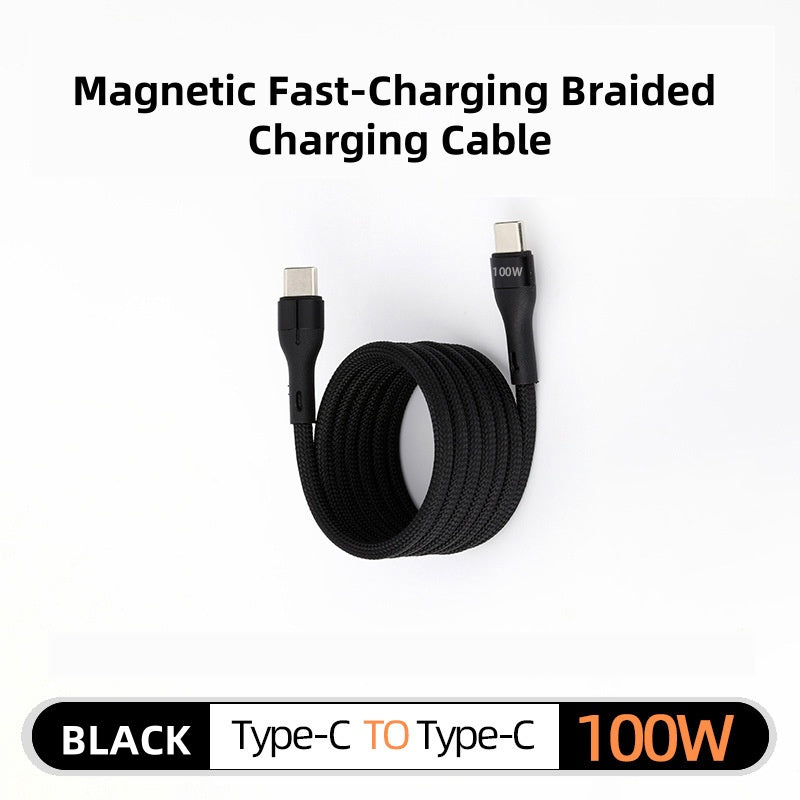 ⏳Kaufen Sie 1 und erhalten Sie 1 gratis für eine begrenzte Zeit⏰Multikompatibles magnetisches Schnelllade-Geflecht-Ladekabel
