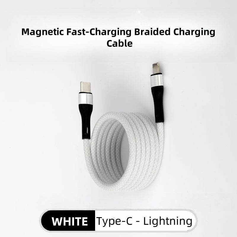 ⏳Kaufen Sie 1 und erhalten Sie 1 gratis für eine begrenzte Zeit⏰Multikompatibles magnetisches Schnelllade-Geflecht-Ladekabel