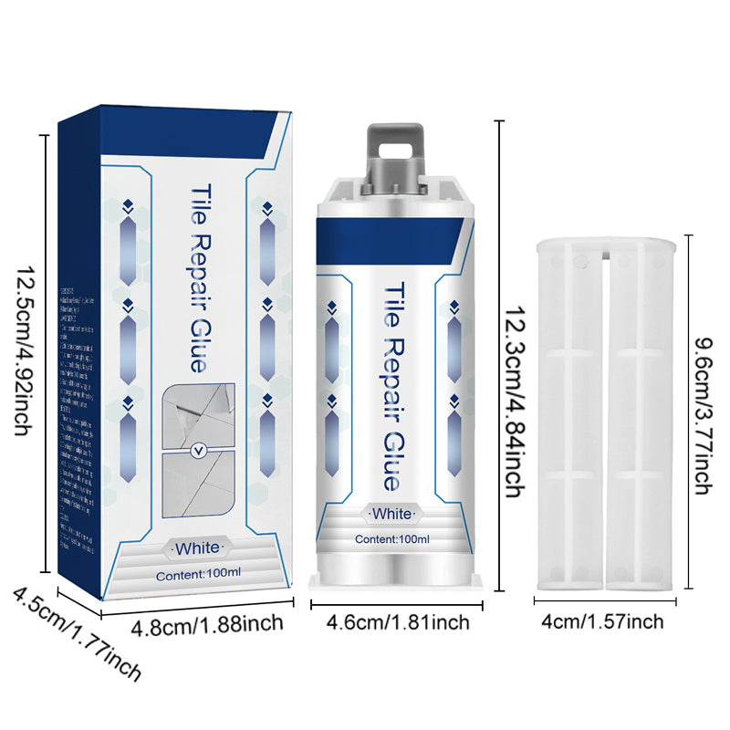 🏆💥KAUFEN SIE 3 UND ERHALTEN SIE 2 GRATIS (5 STÜCK)✨Epoxidharz AB Reparaturkleber für Keramikfliesen 100ml