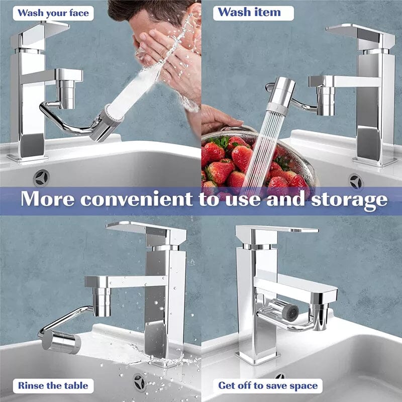 💦Universeller 1080° Schwenkarm-Wasserhahnaufsatz 🤖 Letzter Tag: Kaufe 2, erhalte 1 gratis‼️