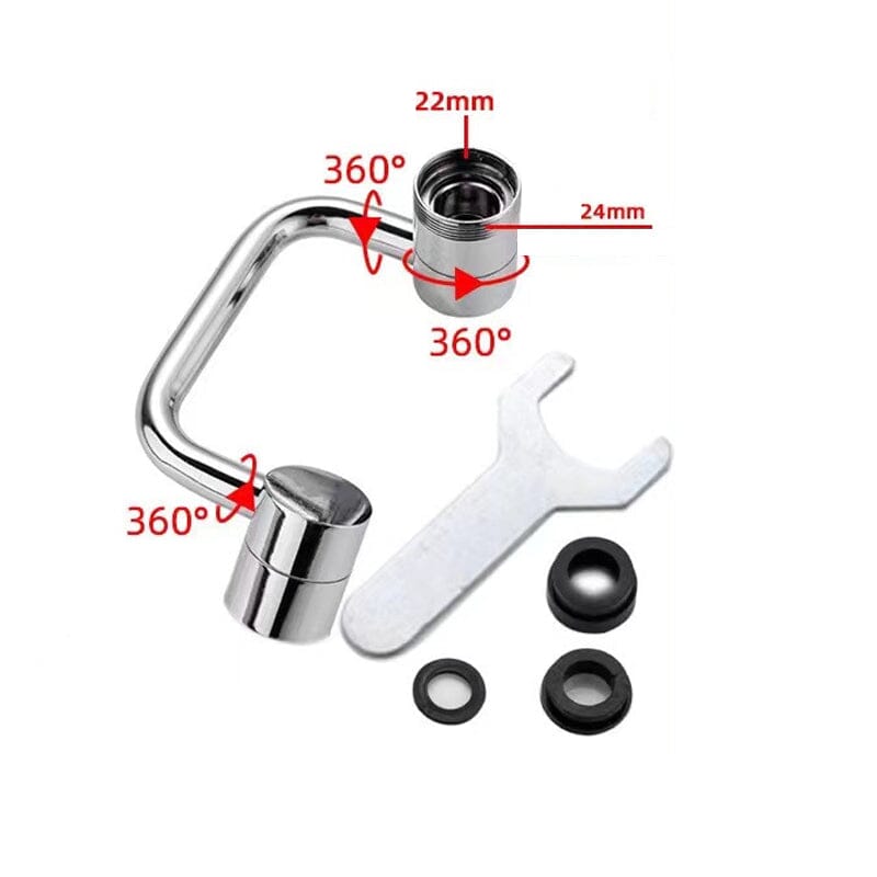 💦Universeller 1080° Schwenkarm-Wasserhahnaufsatz 🤖 Letzter Tag: Kaufe 2, erhalte 1 gratis‼️