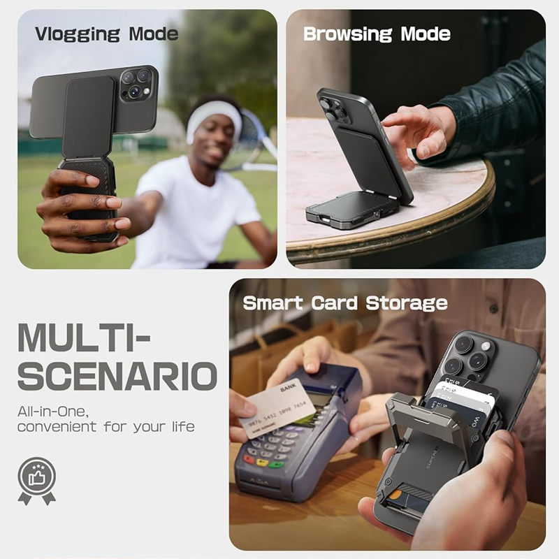 🏆💥📱2-in-1 faltbarer magnetischer Telefonständer