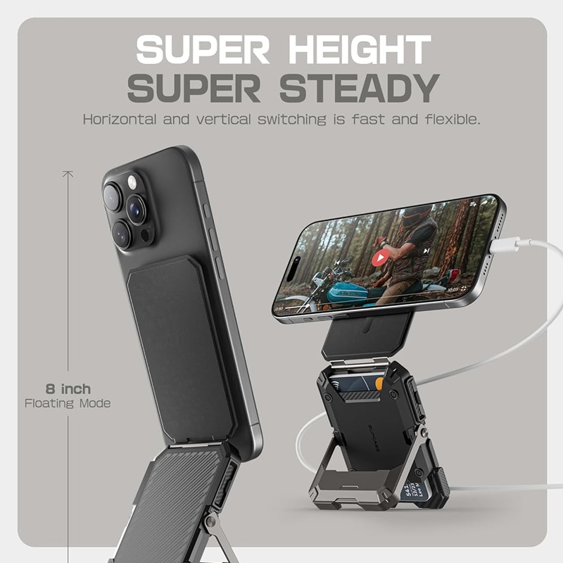 🏆💥📱2-in-1 faltbarer magnetischer Telefonständer