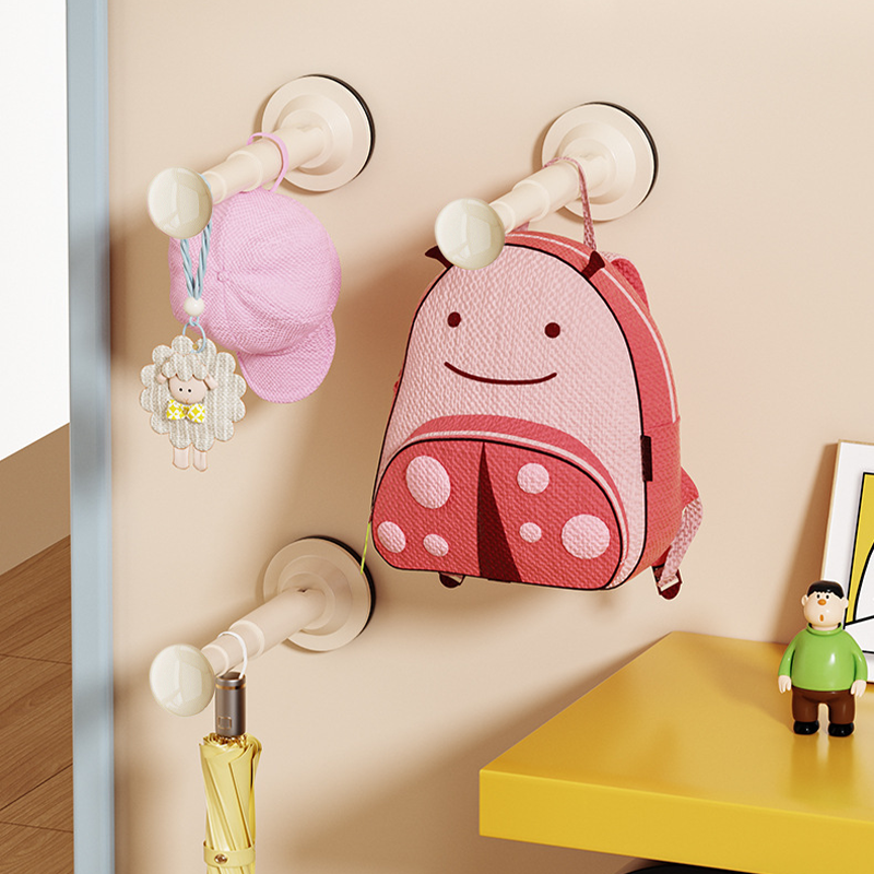 💥 Kaufe 1, erhalte 1 GRATIS! 💥 🧺 Einziehbarer Saugnapf-Kleiderbügel – stabil, platzsparend & kinderleicht zu montieren ✨