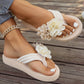 👡🌸 HEISSER SOMMERSCHLUSSVERKAUF! Rutschfeste Strandsandalen für Damen mit floralen Details – Leicht, bequem & perfekt für sonnige Tage am Wasser 🏖️