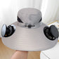 🧢☀️ 2026 NEUHEIT – 50% RABATT! Ultraleichter Solar-Ventilator-Sonnenhut (nur 300 g) – Leichterer als ein Baseball! UPF50+, 360° drehbar & USB-ladbar ✨