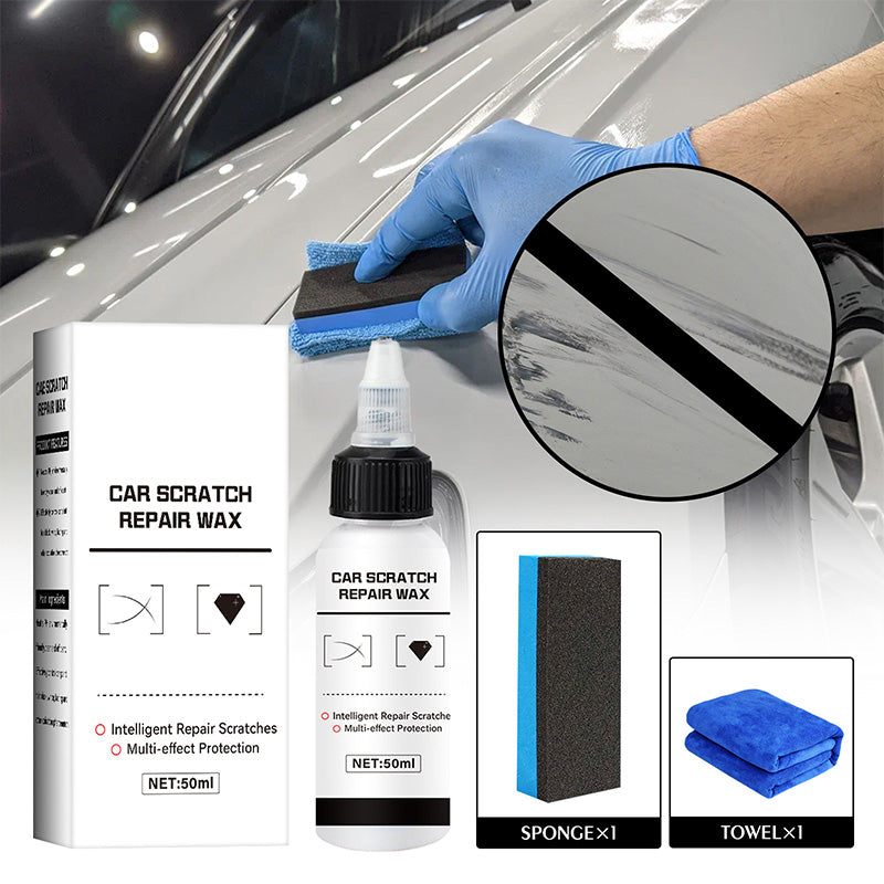 Kratzer-Reparatur & Polierwachs-Set für Autos
