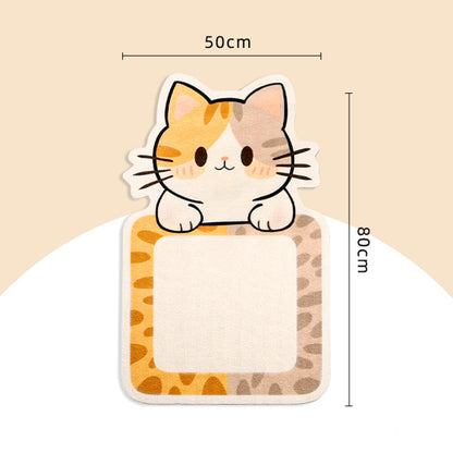 🐱Großer Verkauf 50% 0FF🎁Wandmontiertes Katzenkratzbrett ohne Installation - Kubische vertikale Krallenmühle + Sofaschut