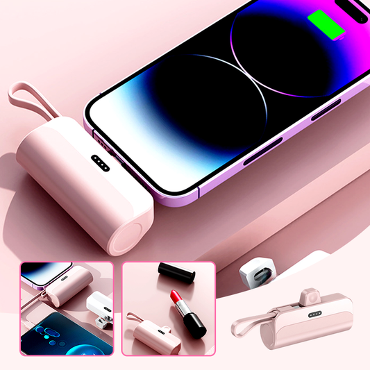 🔋 Tragbare Powerbank mit hoher Kapazität & integrierten Kabeln – All-in-One-Ladezentrale für unterwegs