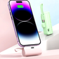 🔋 Tragbare Powerbank mit hoher Kapazität & integrierten Kabeln – All-in-One-Ladezentrale für unterwegs