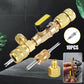 🔥 50% RABATT JETZT! AC-Ventileinsatz-Ausbauwerkzeug – SAE 1/4" & 5/16", 10 Ersatzeinsätze, Aus Massivem Messing ❄️✨