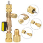 🔥 50% RABATT JETZT! AC-Ventileinsatz-Ausbauwerkzeug – SAE 1/4" & 5/16", 10 Ersatzeinsätze, Aus Massivem Messing ❄️✨