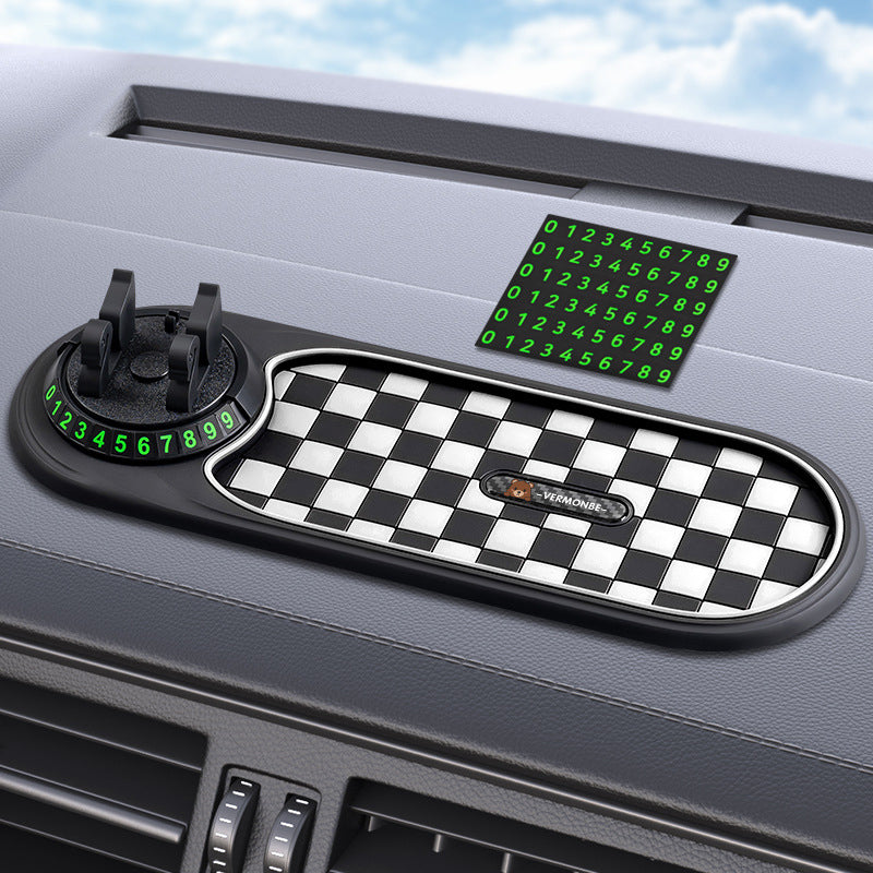🔥Heißer Verkauf-60% Off🔥Auto Dashboard Anti-Rutsch-Matte mit Telefonhalterung✨