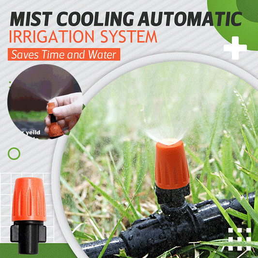 🌱 50% RABATT! 💧 Automatisches Sprühnebel-Bewässerungssystem – Nebelgekühlt, einstellbar & effizient – Perfekt für Pflanzen, Gewächshäuser & Terrassen 🌿