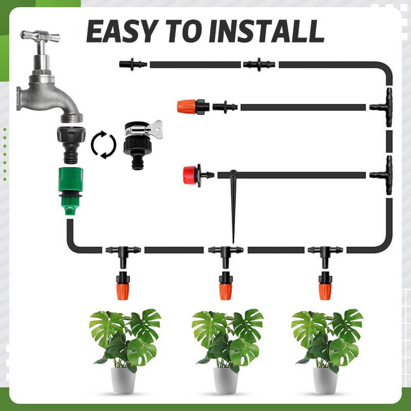 🌱 50% RABATT! 💧 Automatisches Sprühnebel-Bewässerungssystem – Nebelgekühlt, einstellbar & effizient – Perfekt für Pflanzen, Gewächshäuser & Terrassen 🌿