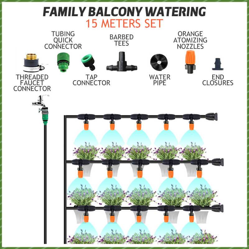 🌱 50% RABATT! 💧 Automatisches Sprühnebel-Bewässerungssystem – Nebelgekühlt, einstellbar & effizient – Perfekt für Pflanzen, Gewächshäuser & Terrassen 🌿