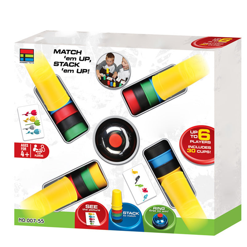 👨‍👩‍👧‍👦 Heißer Verkauf ✨ Schnelles Stapeln Cup Puzzle Spiel Set