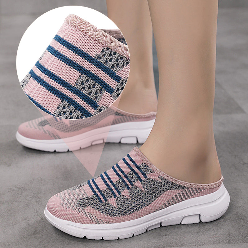 🥿 60% RABATT! ✨ Bequeme & Atmungsaktive Hausschuhe mit Geschlossener Zehenpartie – Memory-Schaum, Rutschfest & Leise 🏠