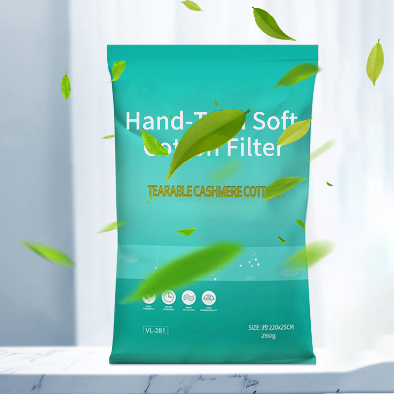 Hand-Torn Soft Cotton Filter