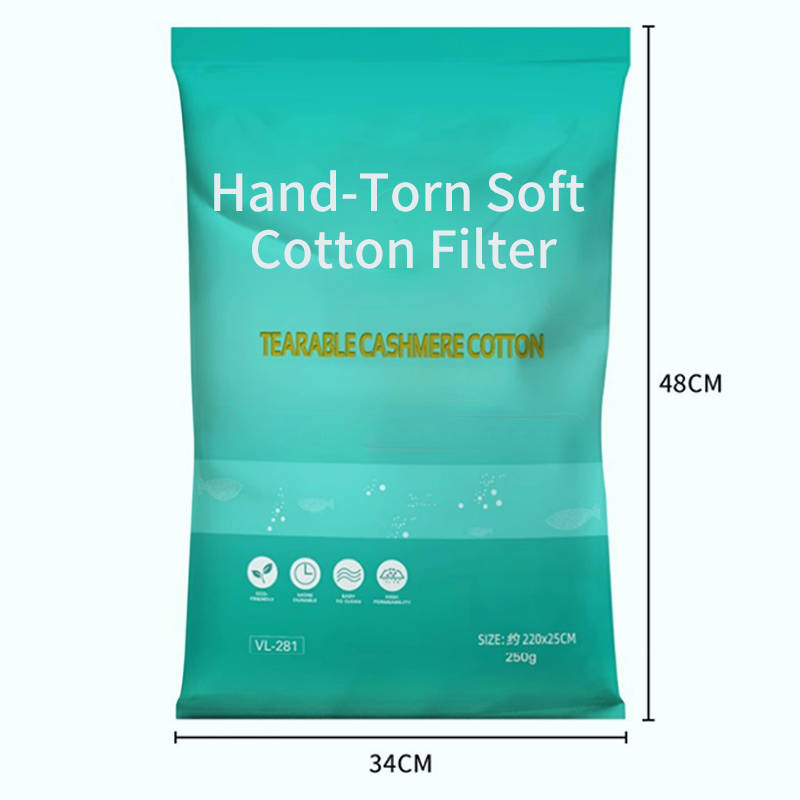 Hand-Torn Soft Cotton Filter