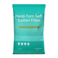 Hand-Torn Soft Cotton Filter
