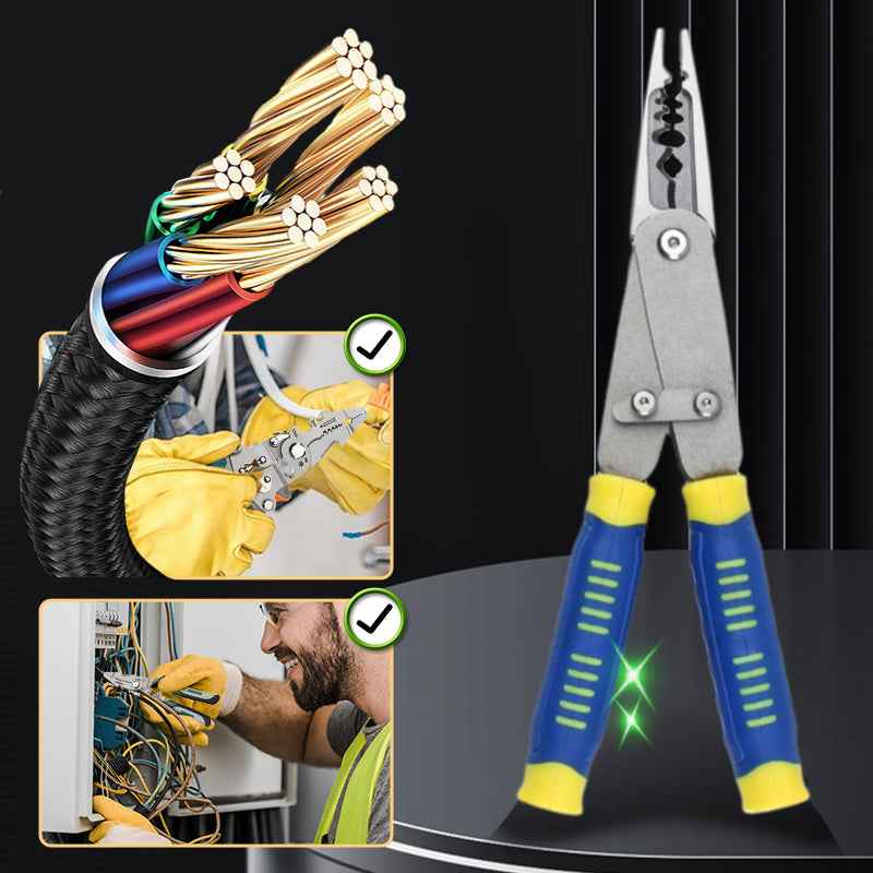 🏆🔧 Schneiden, Abisolieren, Crimpen – Alles in Einem, Jetzt Zum Halben Preis! 💥