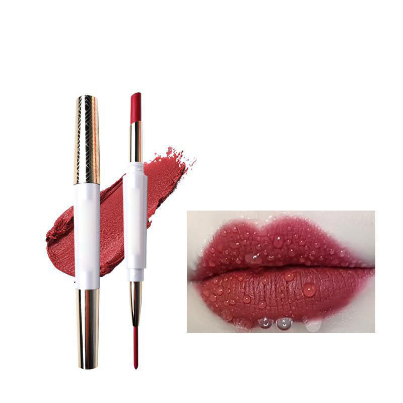 🎁 KAUFEN SIE 1, ERHALTEN SIE 1 GRATIS! ✨💎💃 Wasserfester 2-in-1-Lippenstift und Lipliner 💄💋