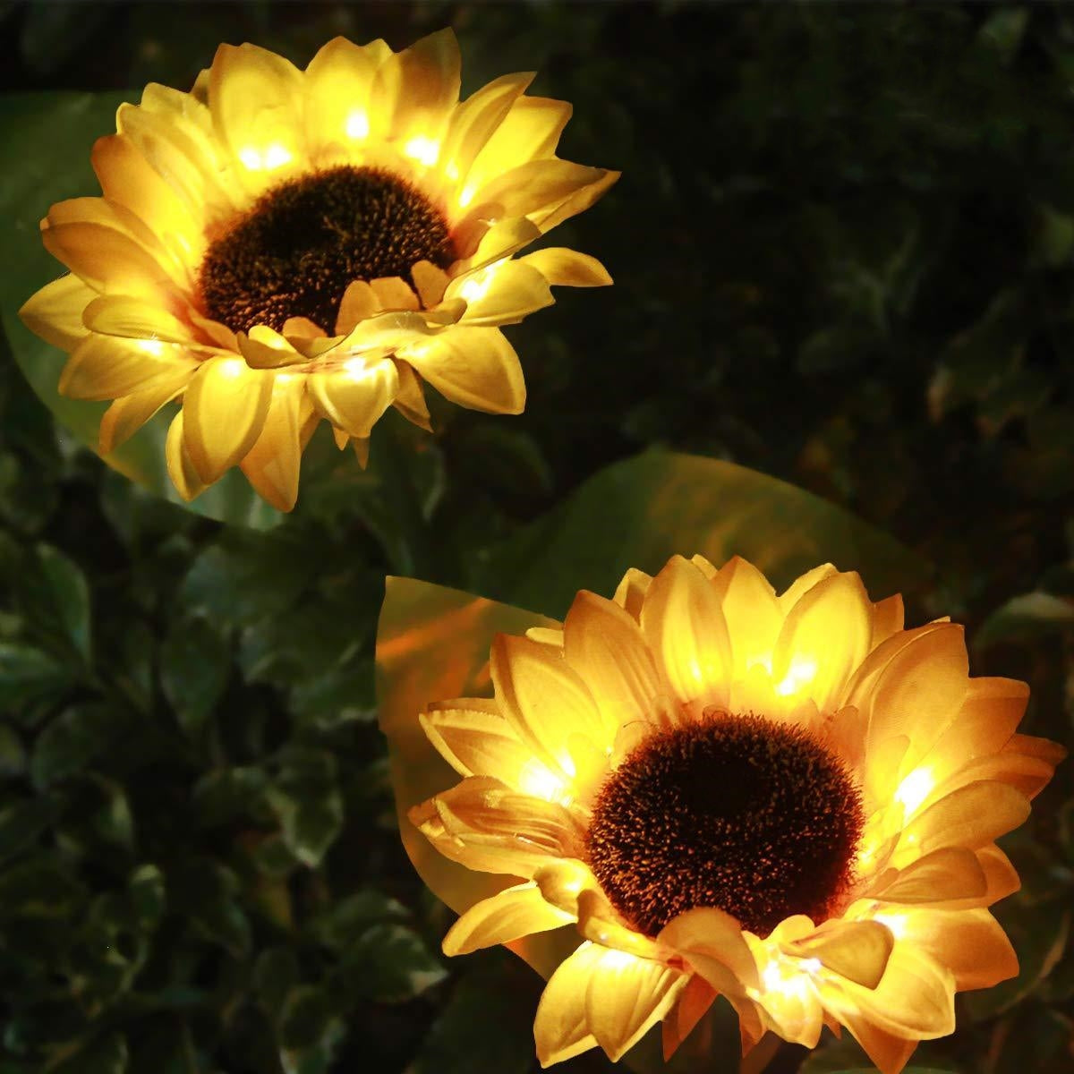 🌻 NUR FÜR KURZE ZEIT: 50 % RABATT! ✨ Sonnenblumen-Solarleuchten – Automatisches Ein- und Ausschalten, 14 Stunden Leuchtdauer, wasserdicht nach IP65 ☀️