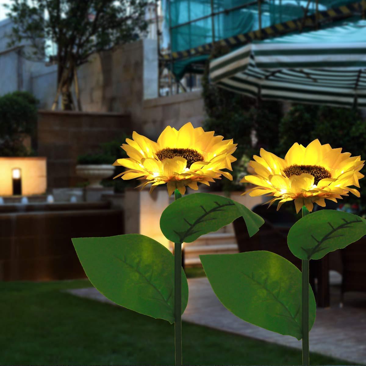 🌻 NUR FÜR KURZE ZEIT: 50 % RABATT! ✨ Sonnenblumen-Solarleuchten – Automatisches Ein- und Ausschalten, 14 Stunden Leuchtdauer, wasserdicht nach IP65 ☀️
