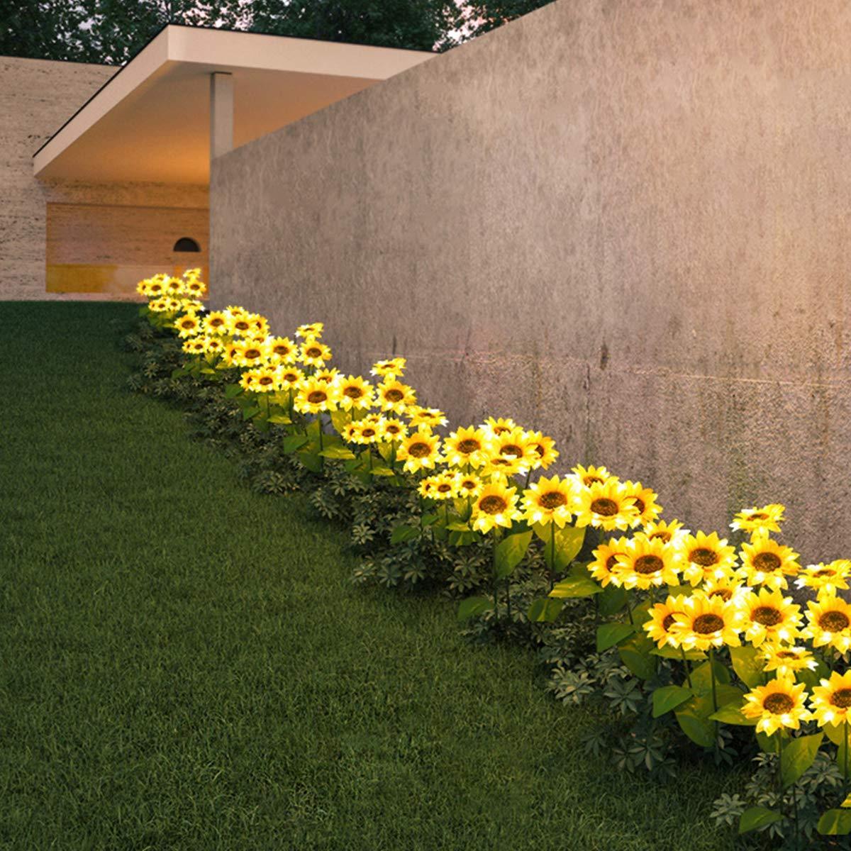 🌻 NUR FÜR KURZE ZEIT: 50 % RABATT! ✨ Sonnenblumen-Solarleuchten – Automatisches Ein- und Ausschalten, 14 Stunden Leuchtdauer, wasserdicht nach IP65 ☀️
